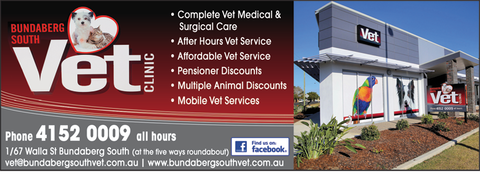Bundaberg South Vet Clinic - Vet Canberra 6